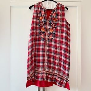 Johnny Was Embroidered Dress